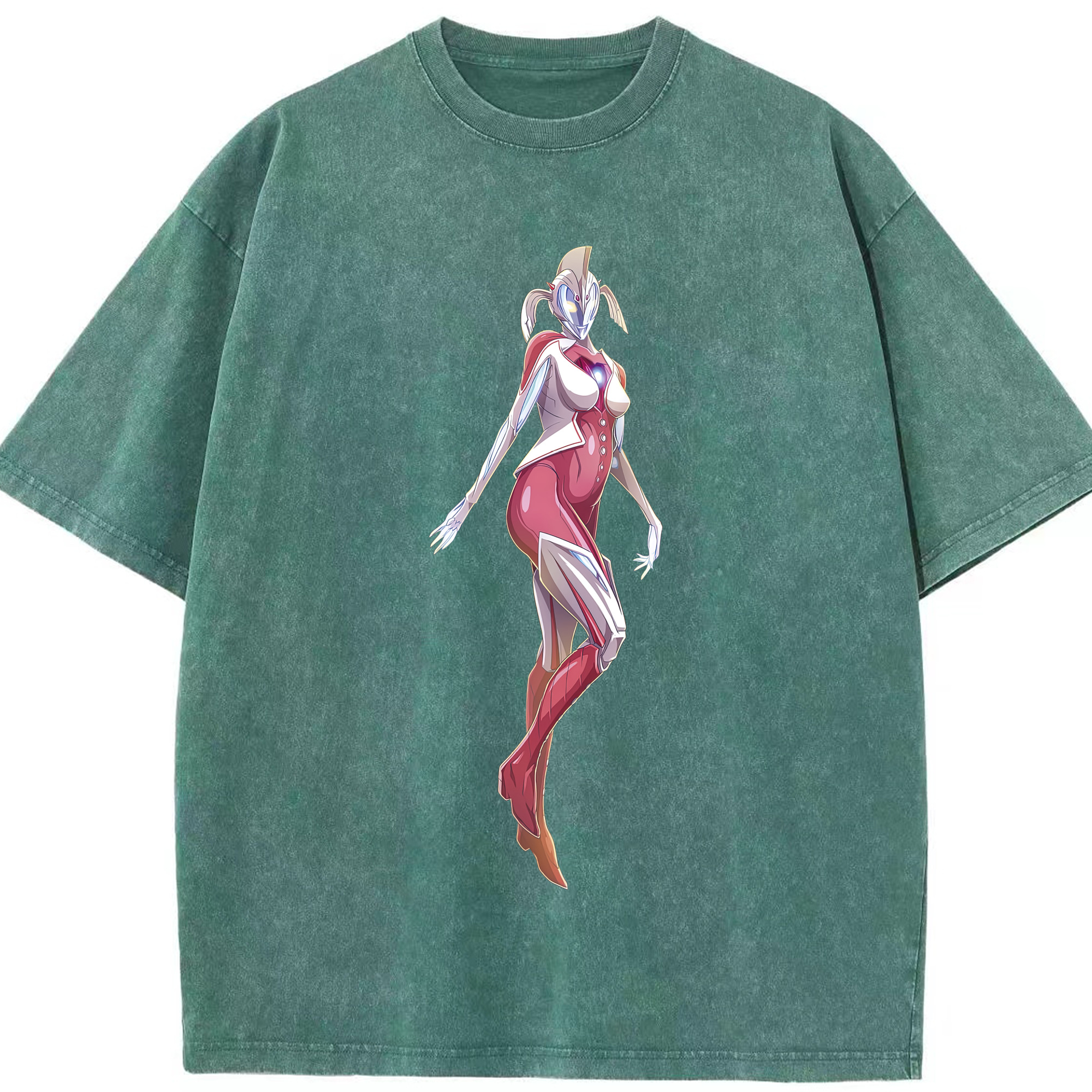 （画像用） ウルトラマン Ultraman 綿100% ヴィンテージ風 半袖Tシャツ（フロントプリント）